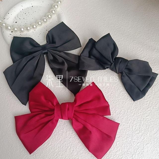 Bow Fabric Hair Clip (Various Designs) Product Image