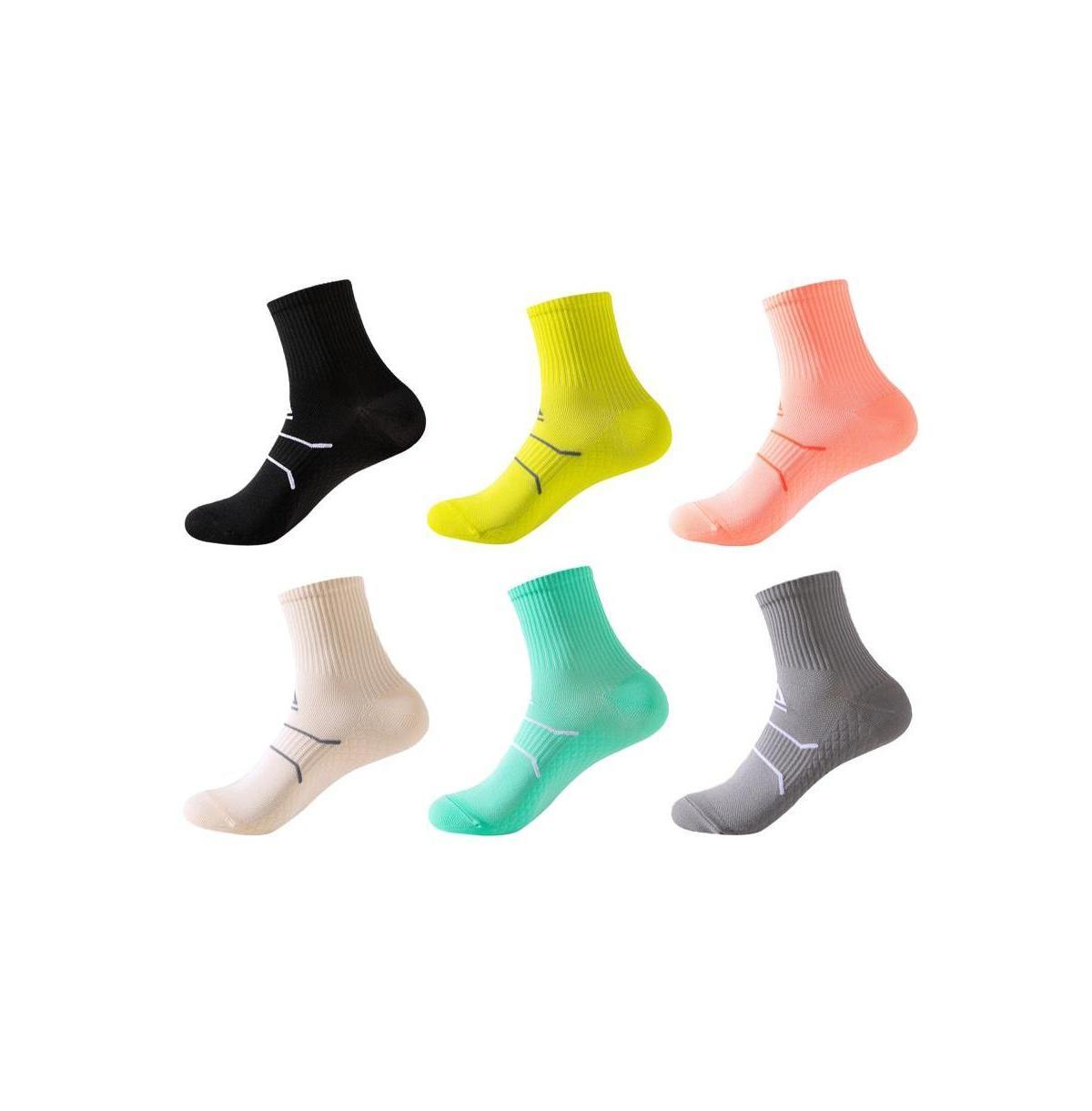 Brave man Unisex 6-Pack Ankle Arch Support Socks Product Image