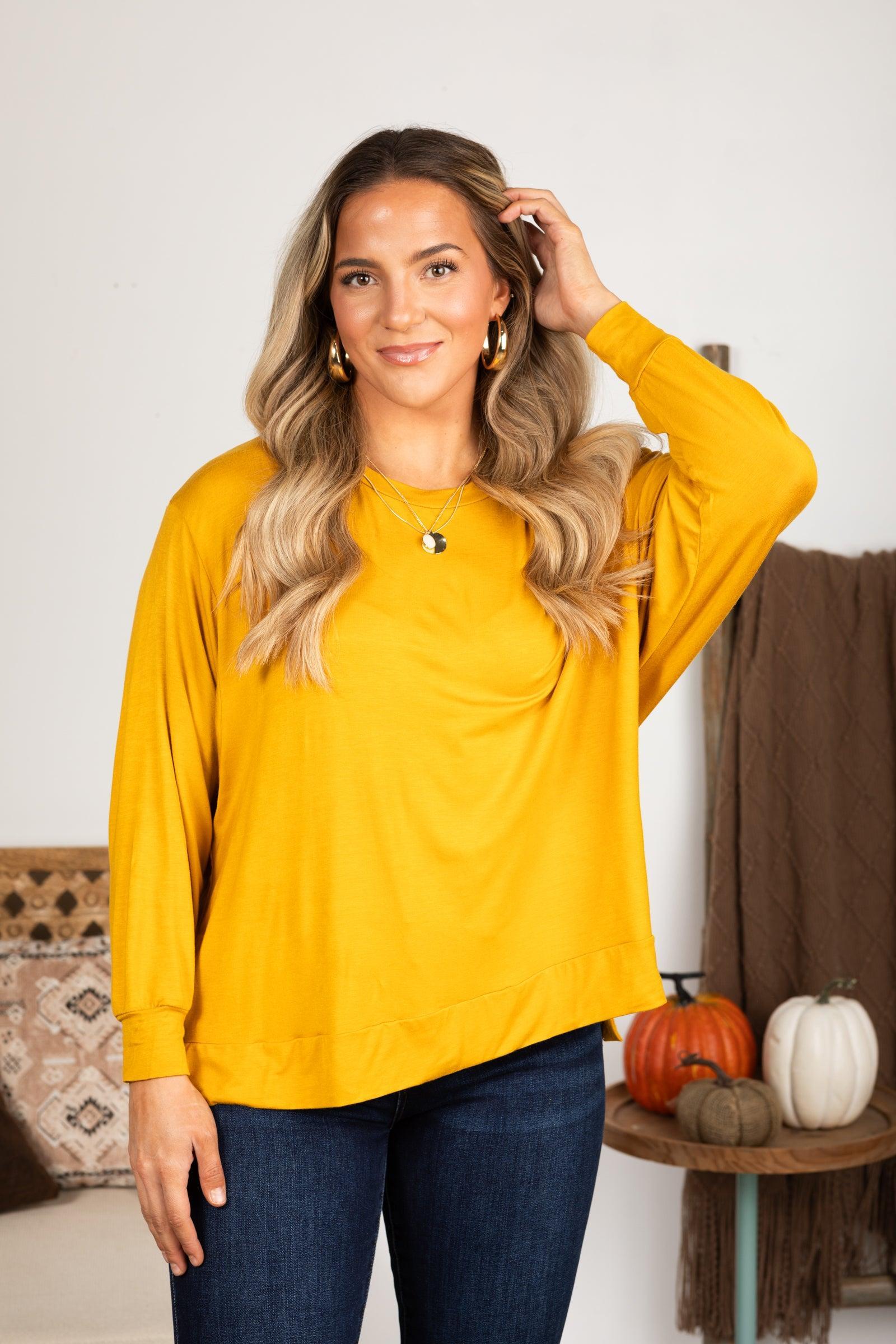 Super Soft Basic Dolman Sleeve Top Product Image