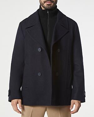 Marc New York Men's Danton Button-Front Wool Peacoat Product Image