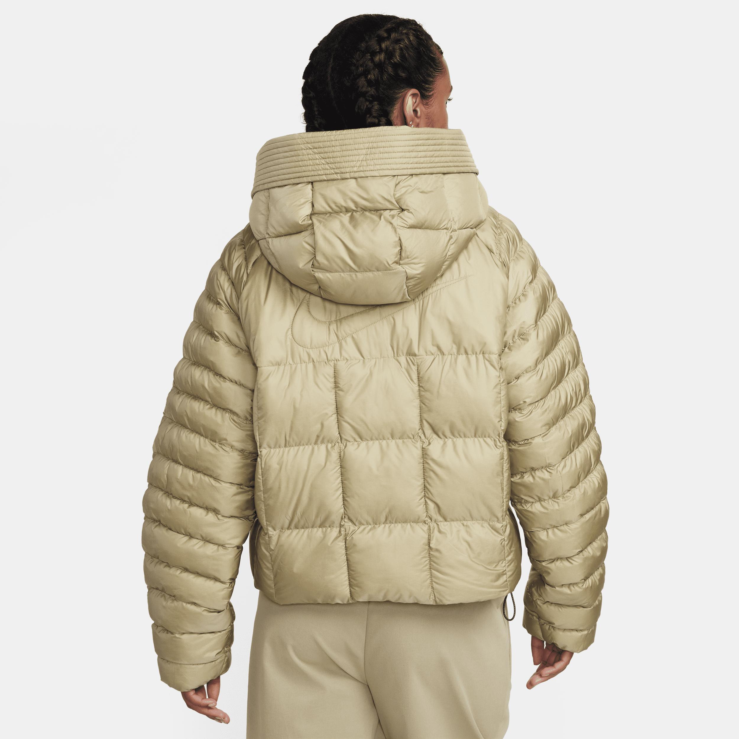 Women's Nike Sportswear Swoosh Puffer PrimaLoftÂ® Therma-FIT Oversized Hooded Jacket Product Image