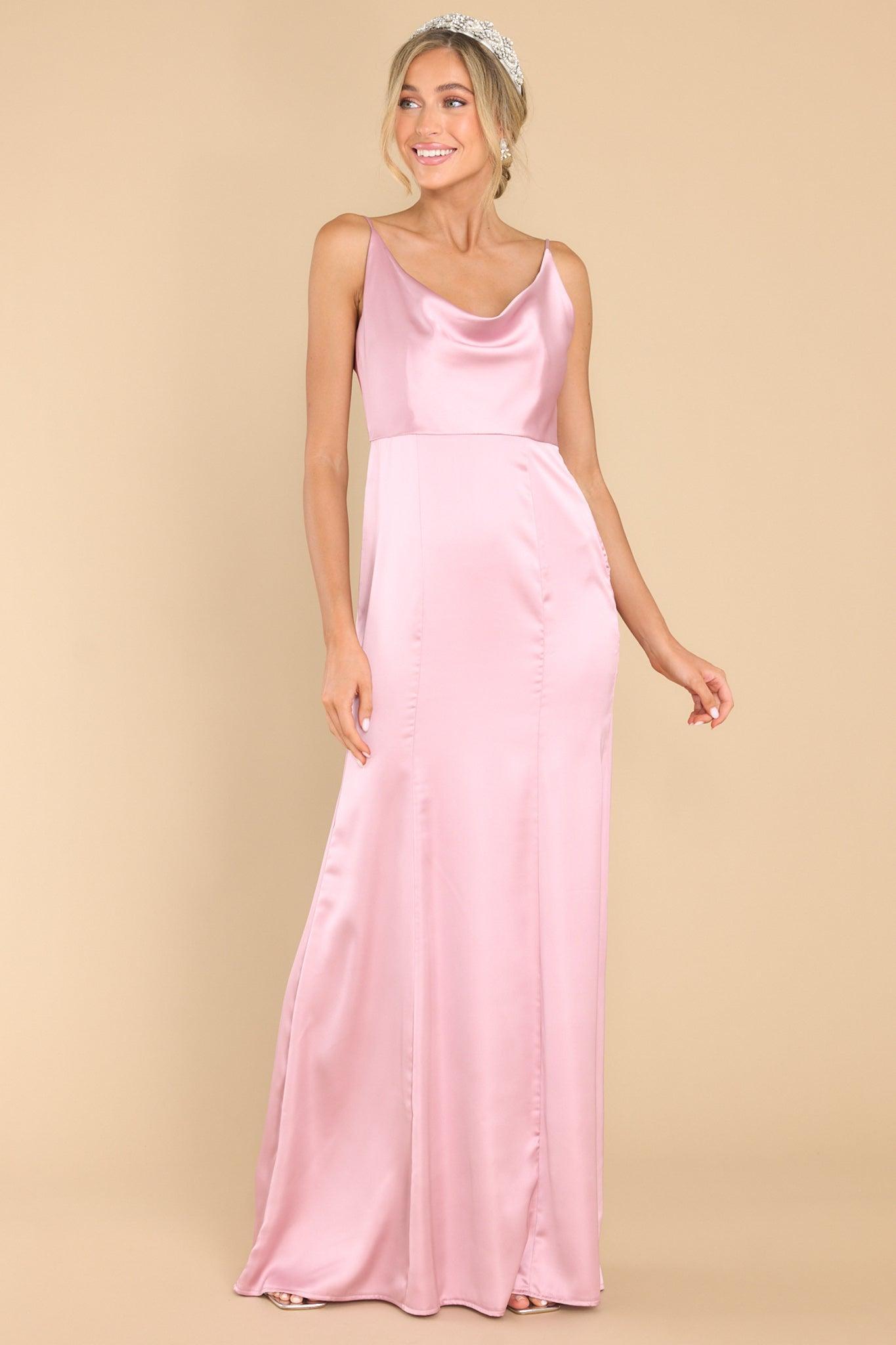 Inner Radiance Blush Maxi Dress Pink Product Image