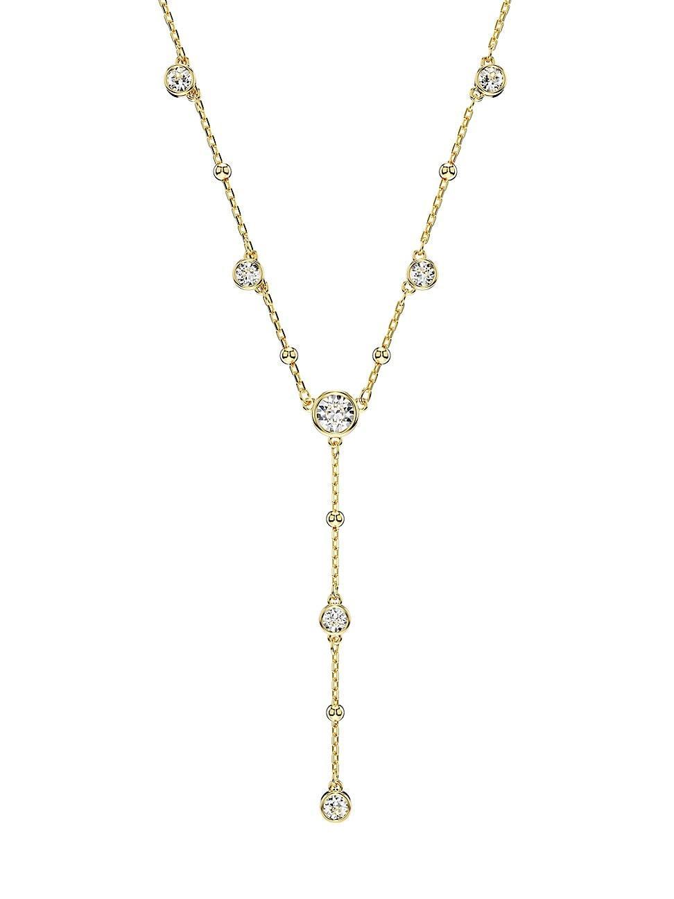 Womens Imber Goldtone & Crystal Lariat Necklace Product Image