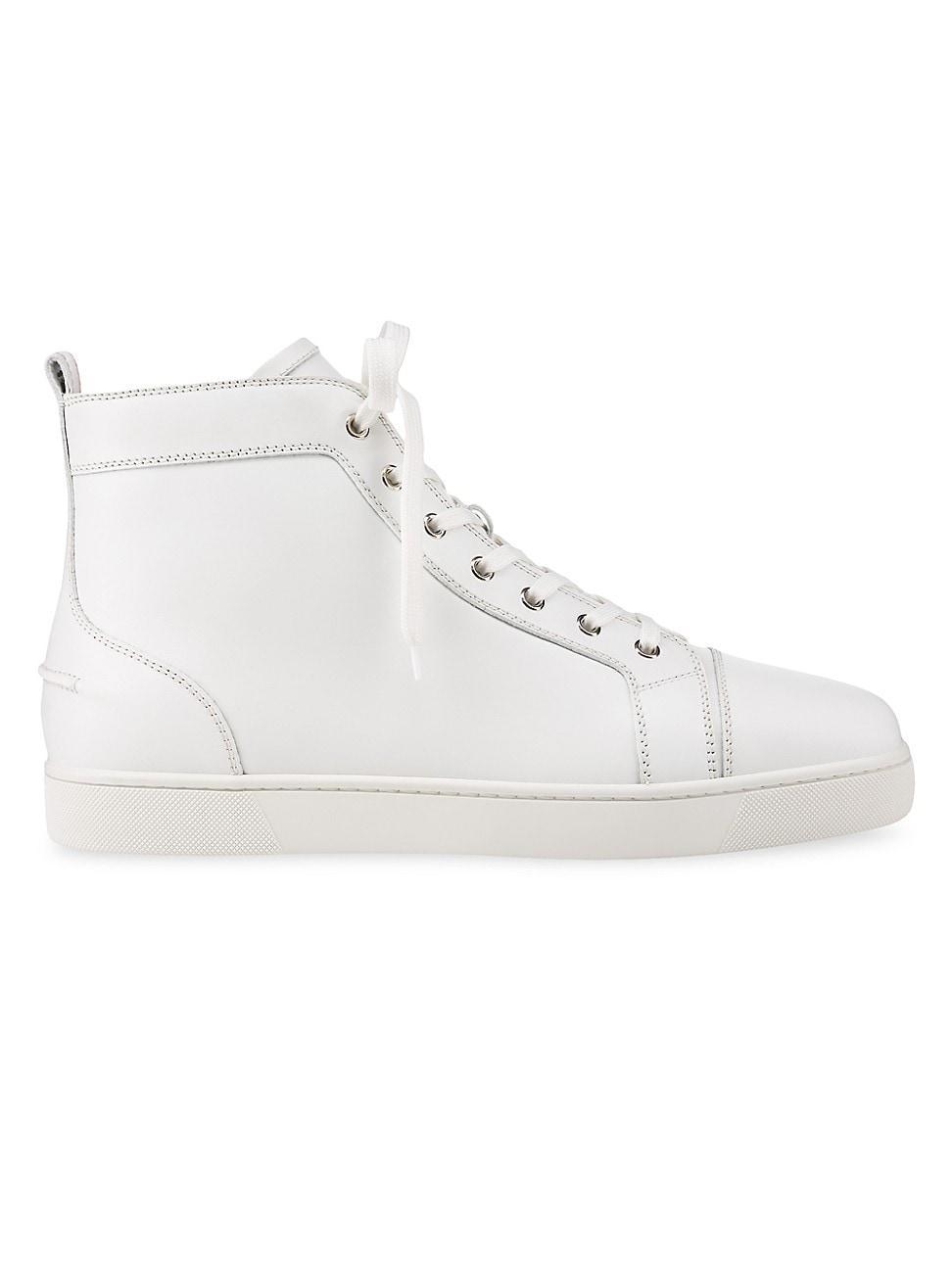 Mens Louis Leather High-Top Sneakers Product Image