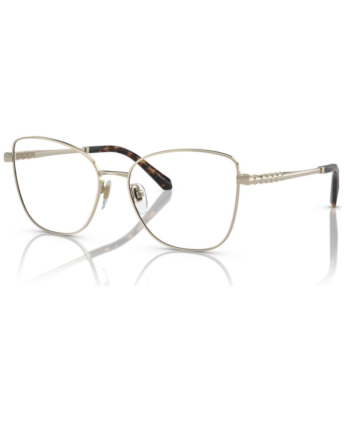 Bvlgari Womens Cat Eye Eyeglasses, BV2250K 54 - Pink Gold-Tone Plated, Champagne Product Image