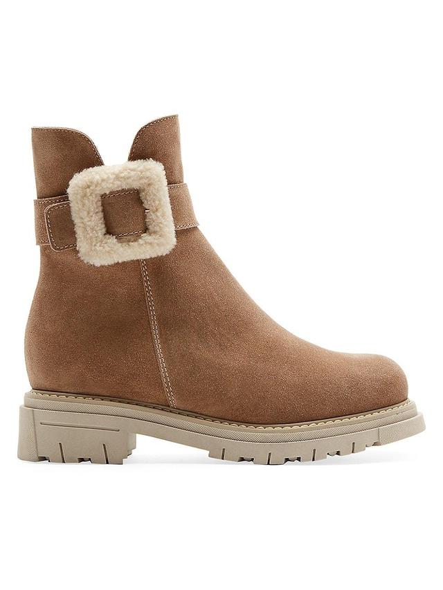 Womens Dax 40MM Shearling-Trimmed Booties Product Image