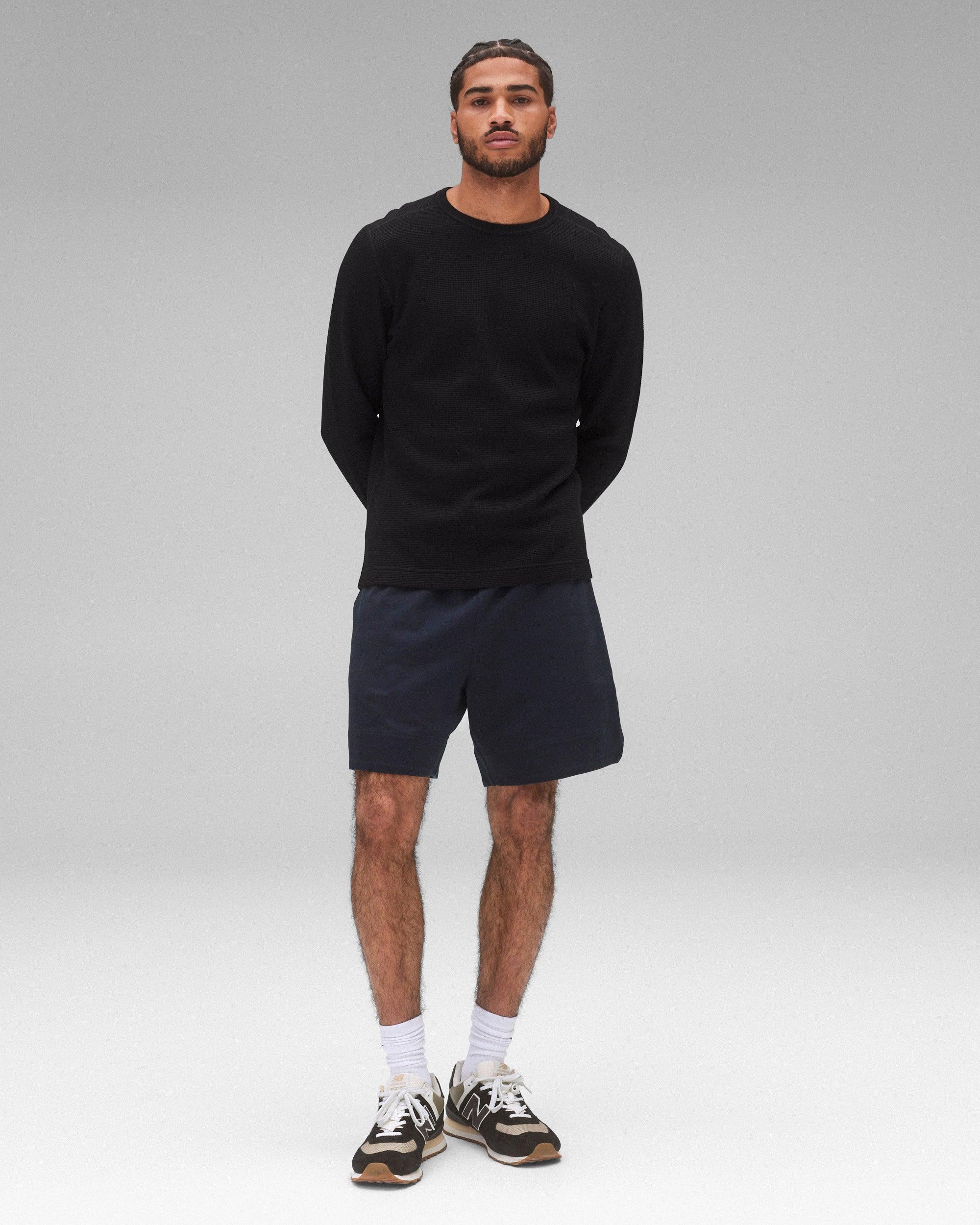 Lightweight Waffle Long Sleeve Male Product Image