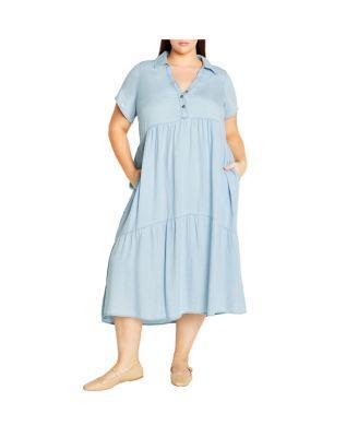 Plus Size Shyla Midi Dress Product Image