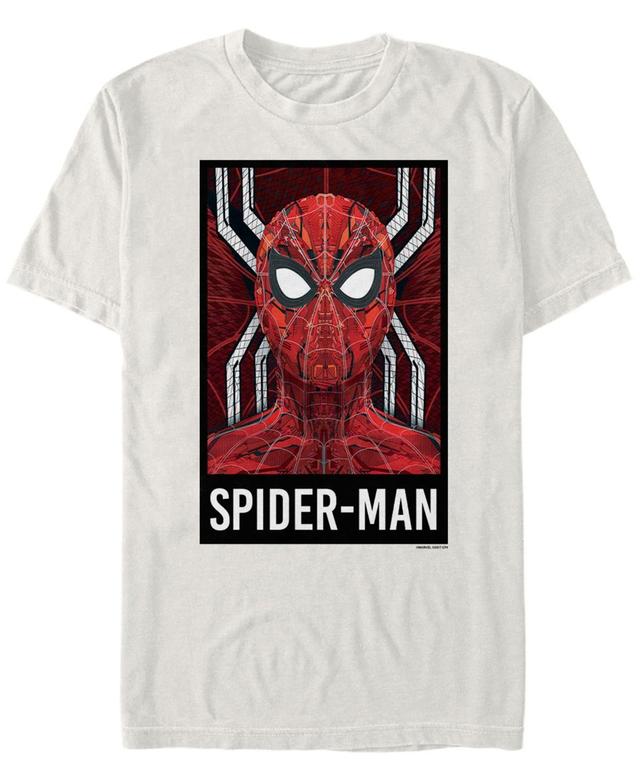 Mens Marvel Spider-Man Portrait Tee Natural Product Image