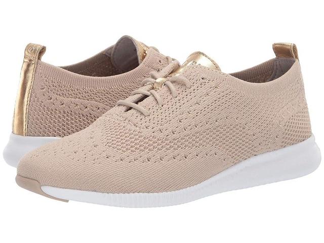 Cole Haan 2.Zerogrand Stitchlite Oxford (Rye Knit/Optic White) Women's Shoes Product Image