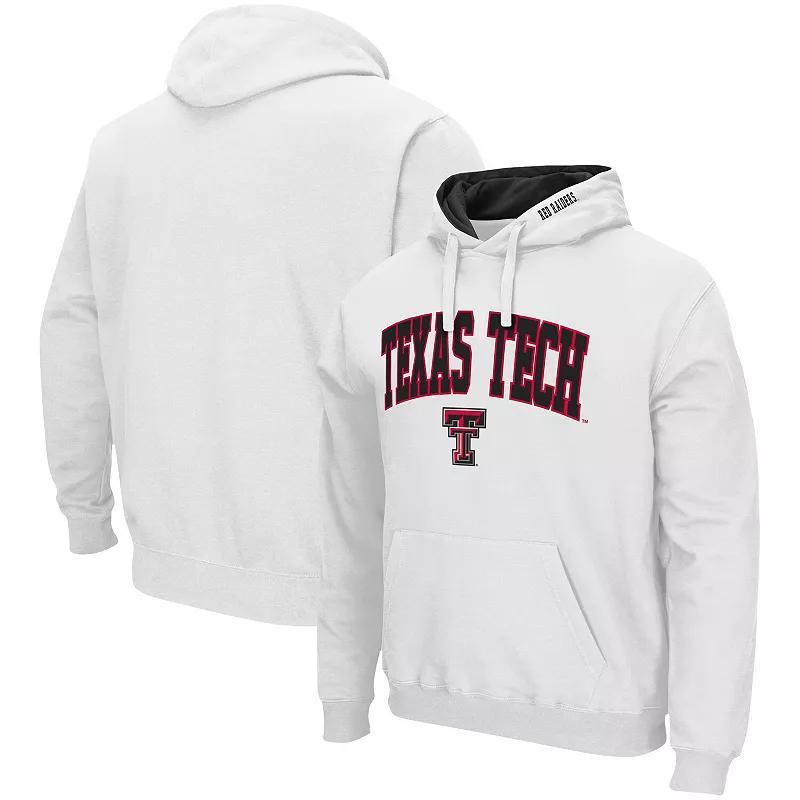 Mens Colosseum Texas Tech Red Raiders Arch & Logo 3.0 Pullover Hoodie Product Image