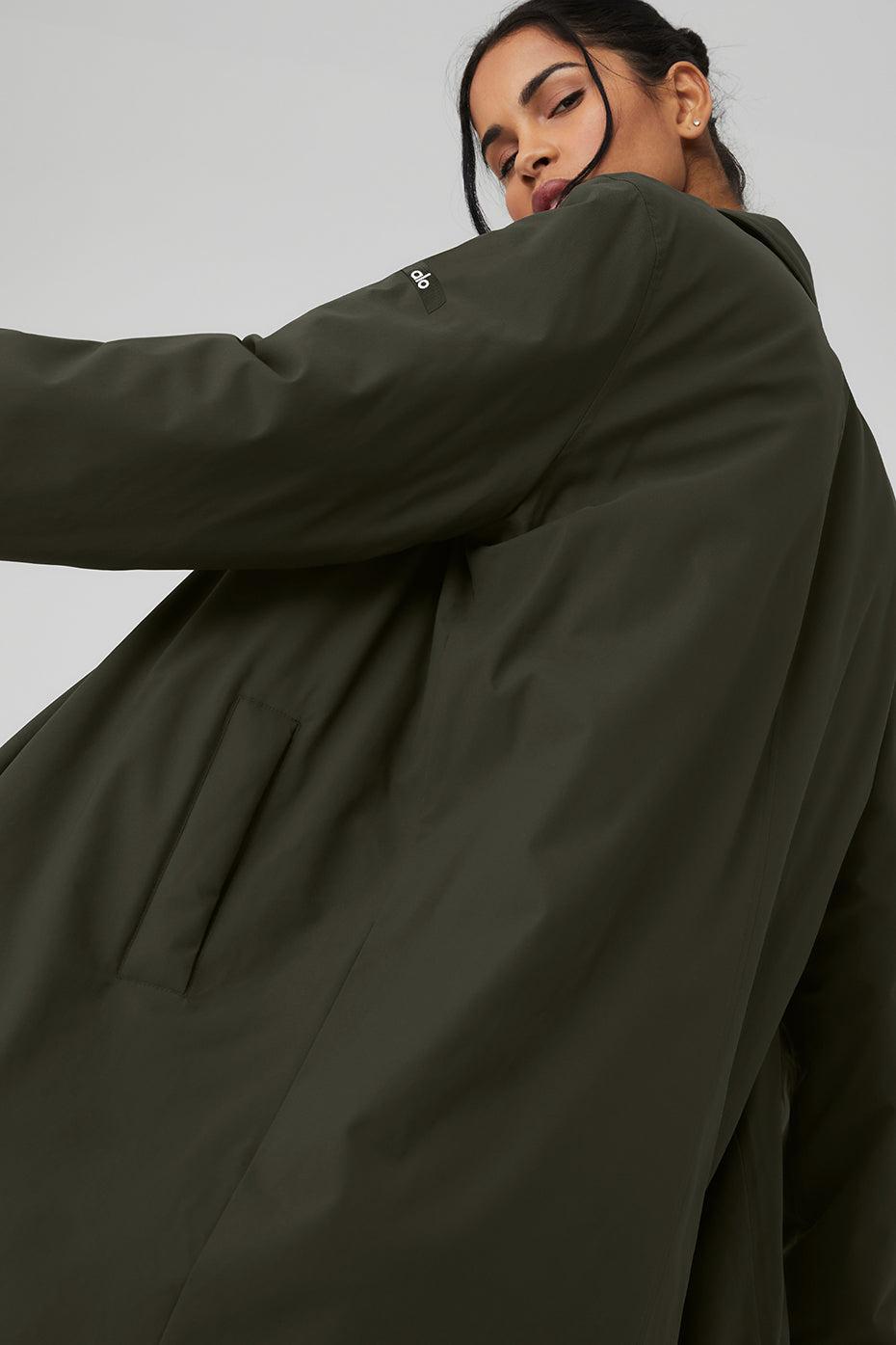 Signature Overcoat - Stealth Green Product Image