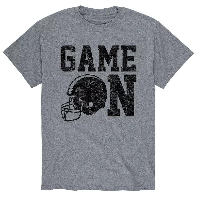 Mens Game On Tee Athletic Grey Product Image