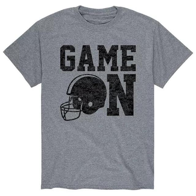 Big & Tall Game On Football Tee, Mens Product Image