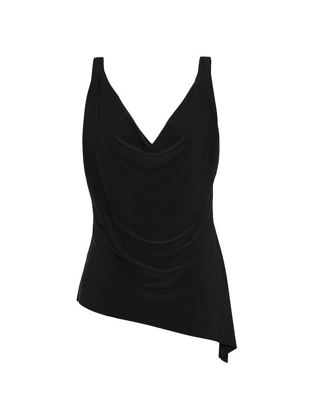 Womens Plus Winnie Cowlneck Tankini Top Product Image