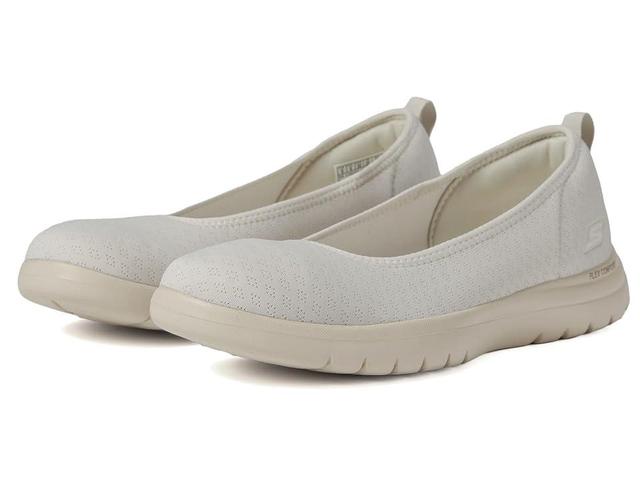 SKECHERS Performance On-The-Go Flex - Sienna (Natural) Women's Flat Shoes Product Image