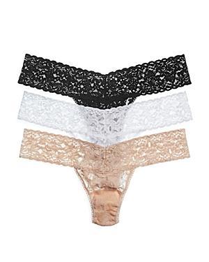 Hanky Panky 3-Pack Low Rise Thong Product Image