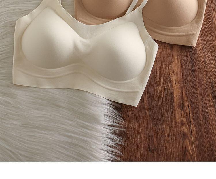 Plain Seamless Wireless Bra Product Image