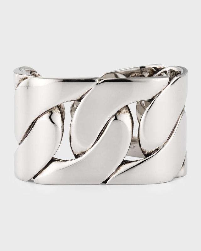 Womens Silvertone Chain Ring Product Image