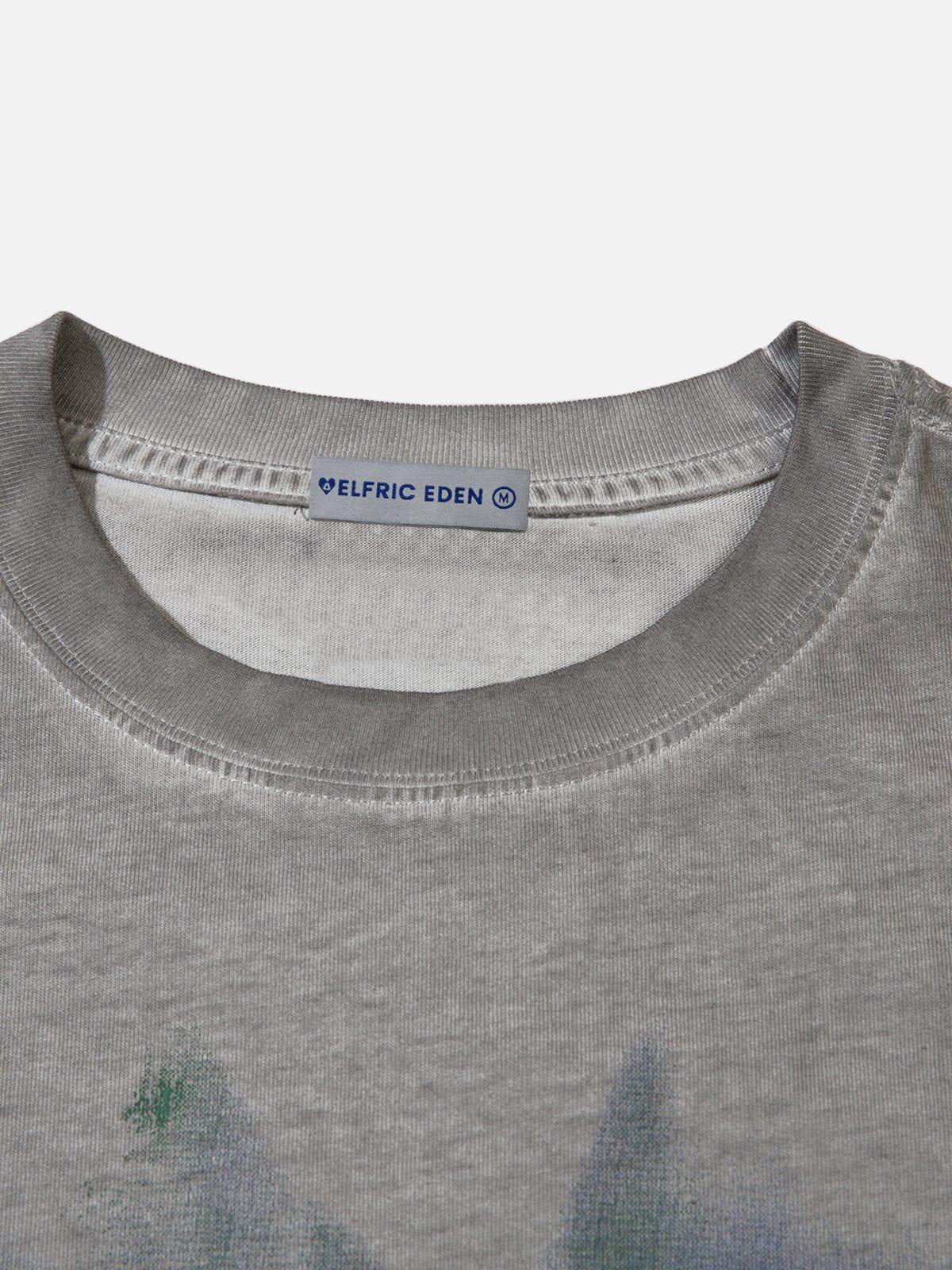 Aelfric Eden Blurring Butterfly Washed Tee Product Image