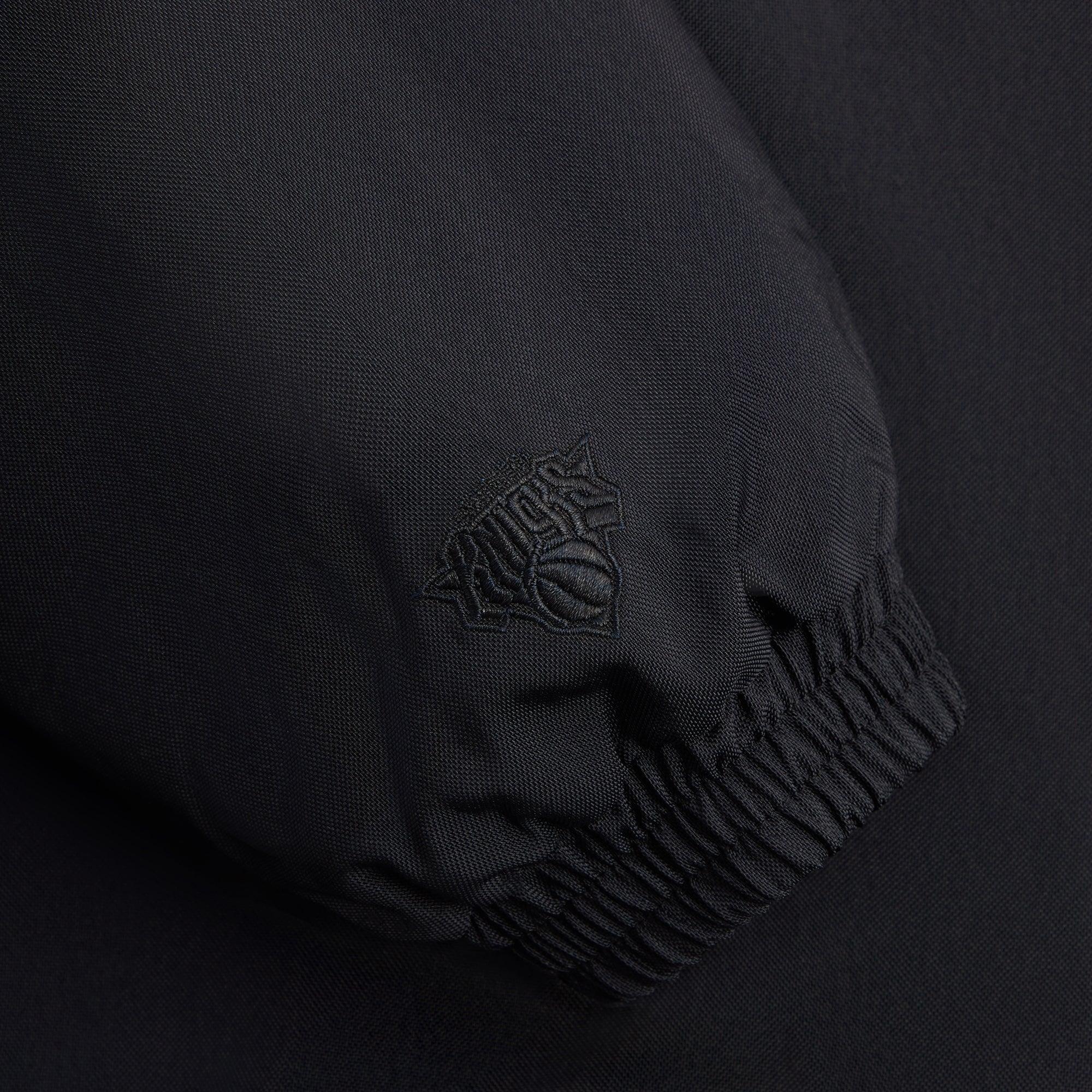 Kith for the New York Knicks Wings Quarter Zip Anorak - Black Male Product Image