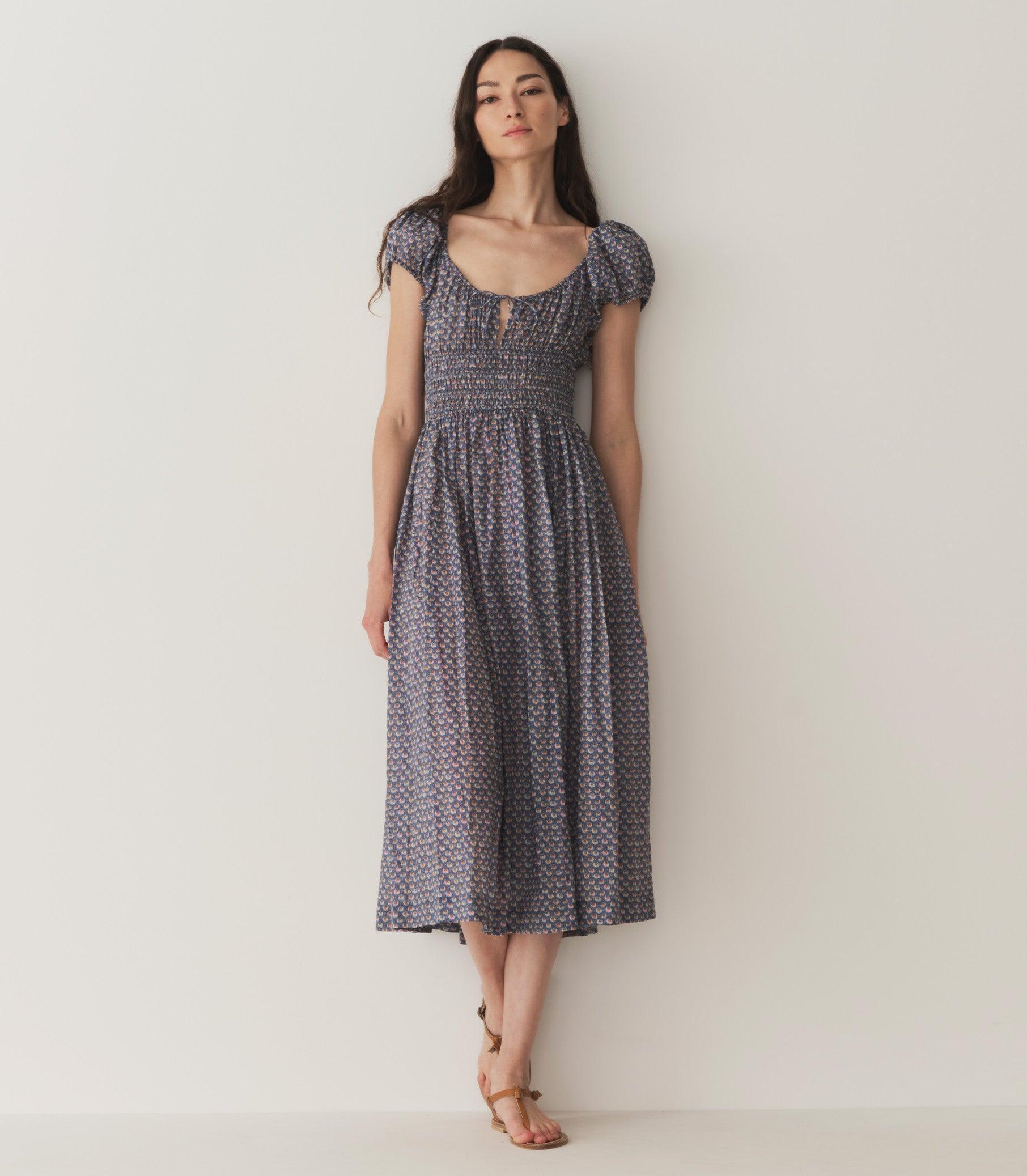 QUINN DRESS -- DAHLIA IKAT Product Image