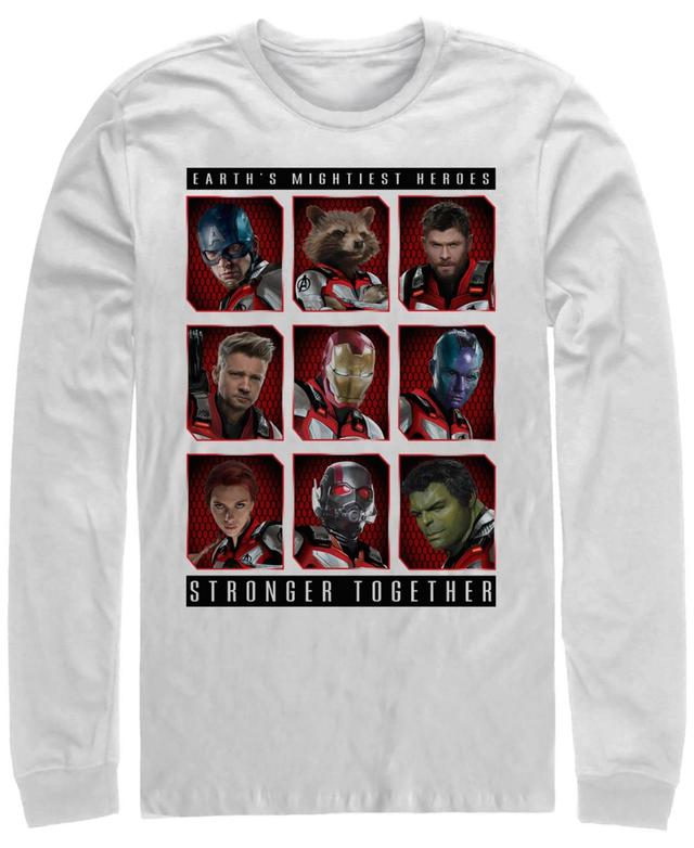 Marvel Mens Avengers Endgame Earths Mightiest Heroes, Long Sleeve T-shirt Product Image