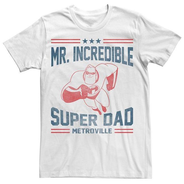 Disney / Pixars The Incredibles Mens Retro Super Dad Tee Product Image