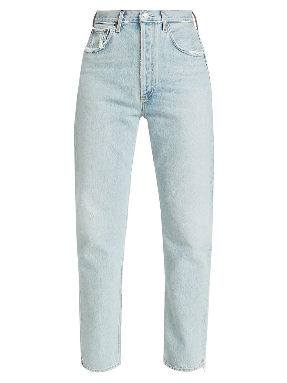 Womens 90sStraight-Leg Pinch-Waist Jeans Product Image