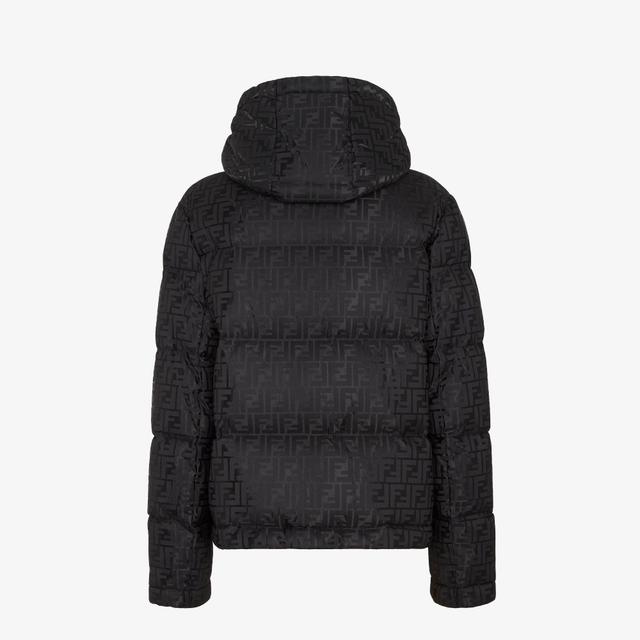 Down jacketBlack FF nylon down jacket Product Image