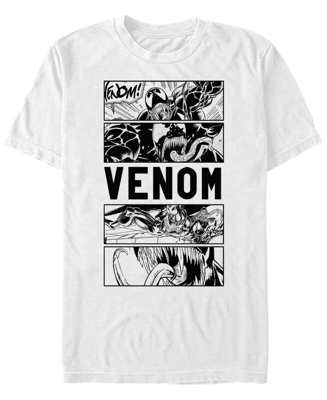 Marvel Mens Comic Collection Venom Comic Panels Short Sleeve T-Shirt Product Image