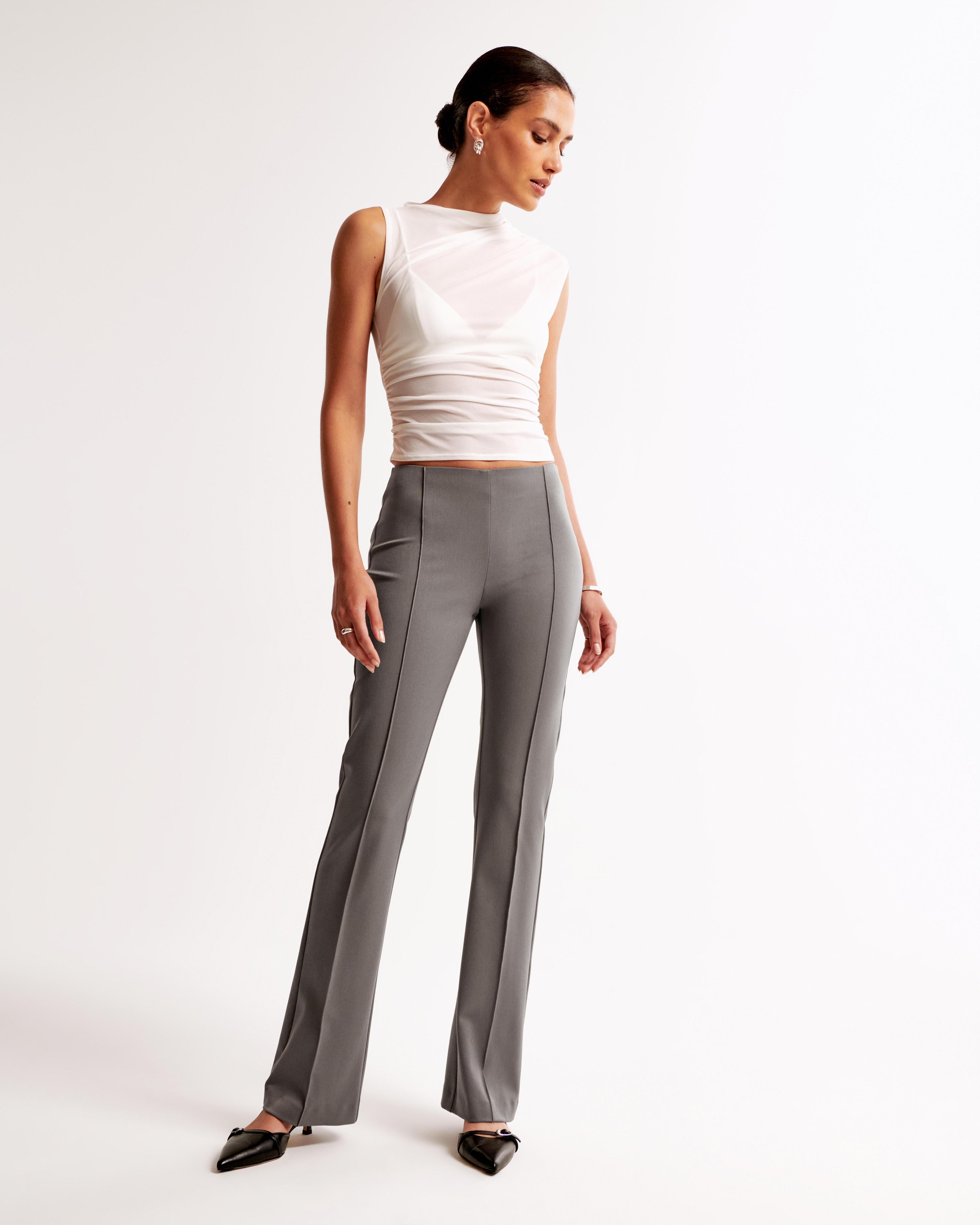 Low Rise Pintuck Tailored Boot Pant product image