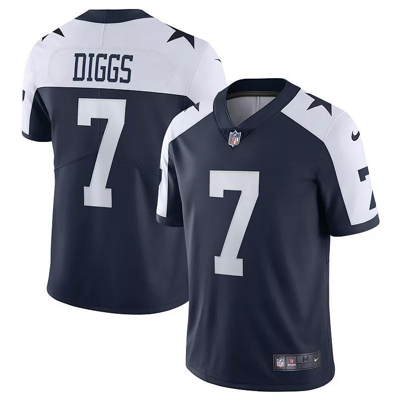 Mens Nike Trevon Diggs Dallas Cowboys Alternate Vapor Limited Jersey Blue Product Image