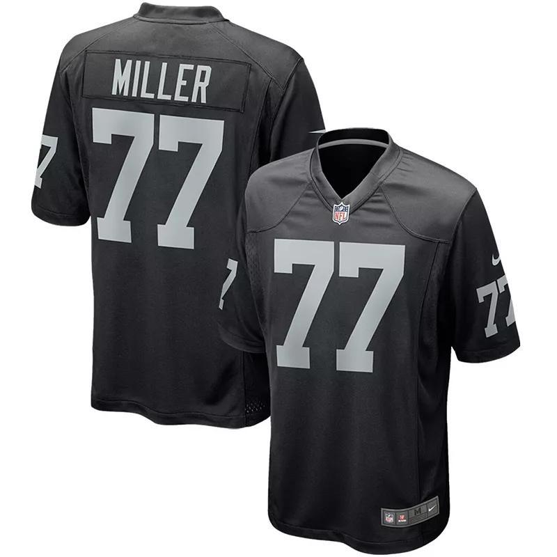 Mens Nike Kolton Miller Las Vegas Raiders Game Player Jersey Product Image