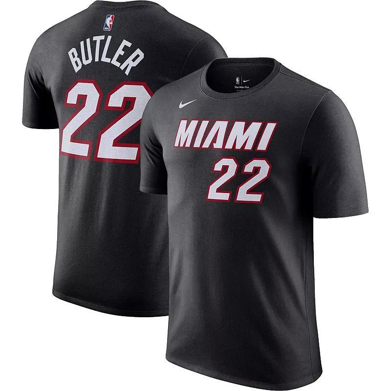 Mens Nike Jimmy Butler Miami Heat Icon 2022/23 Name & Number T-Shirt Product Image