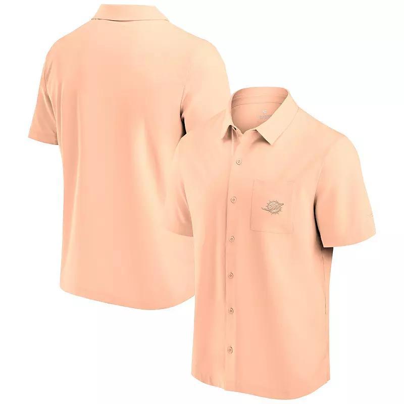 Mens Fanatics Signature Light Cleveland Browns Front Office Button-Up Shirt Product Image