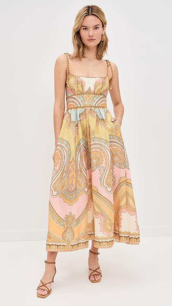 Zimmermann Maxine Picnic Midi Dress | Shopbop Product Image