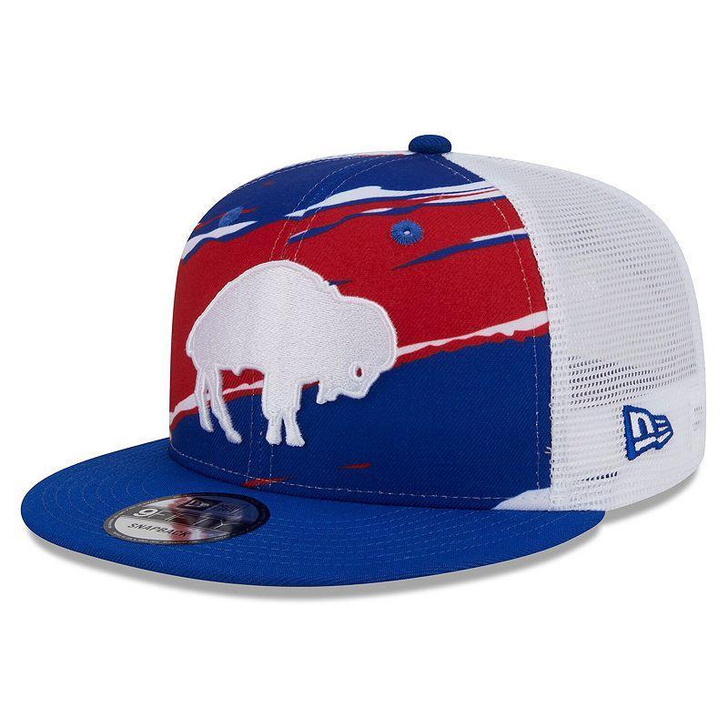 Men's New Era Royal Buffalo Bills Historic Tear Trucker 9FIFTY Snapback Hat Product Image