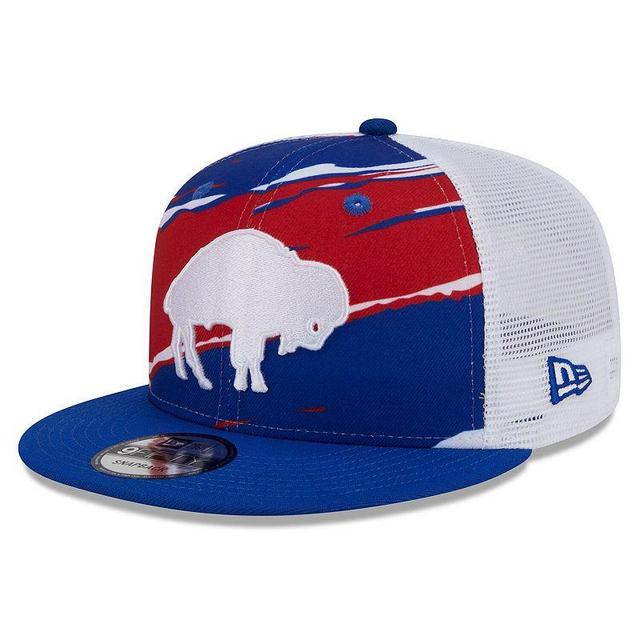 Mens New Era Royal Buffalo Bills Historic Tear Trucker 9FIFTY Snapback Hat Product Image