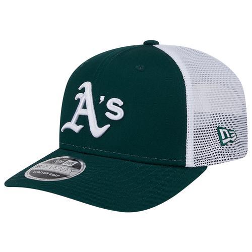 New Era Mens Oakland Athletics New Era Oakland Athletics CTN Trucker Cap - Mens Product Image