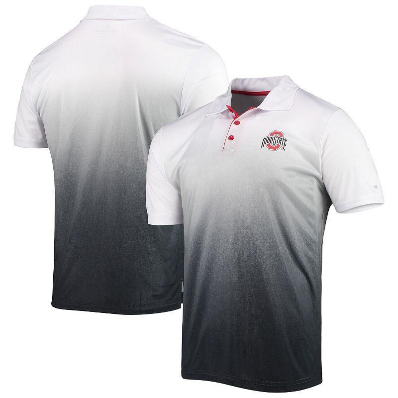 Mens Colosseum Gray Ohio State Buckeyes Magic Polo Product Image