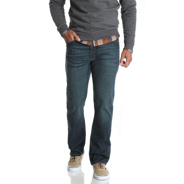 Wrangler Regular Fit Straight Leg Denim Jeans Product Image