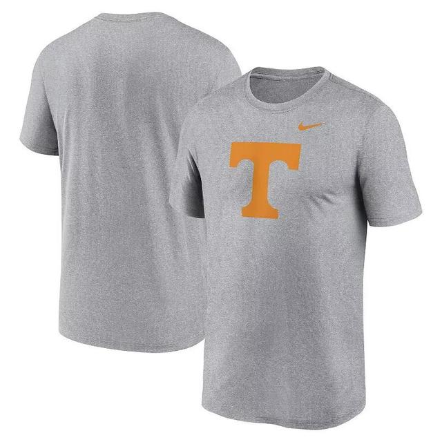 Nike Mens Heather Gray Tennessee Volunteers Primetime Legend Logo T-Shirt Product Image