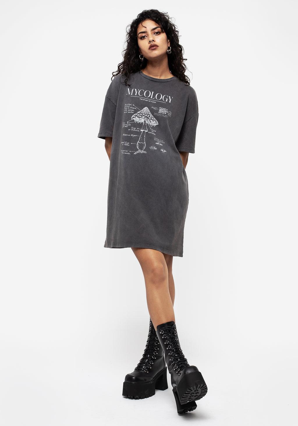 Mycology Graphic Print Tee Dress Product Image