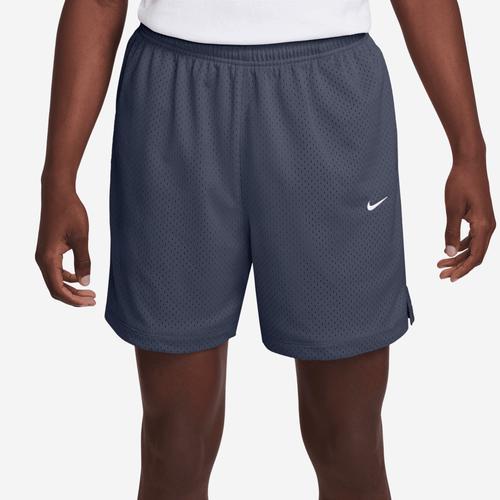 Nike Mens Nike Solo Swoosh Mesh Shorts - Mens Thunder/White Product Image