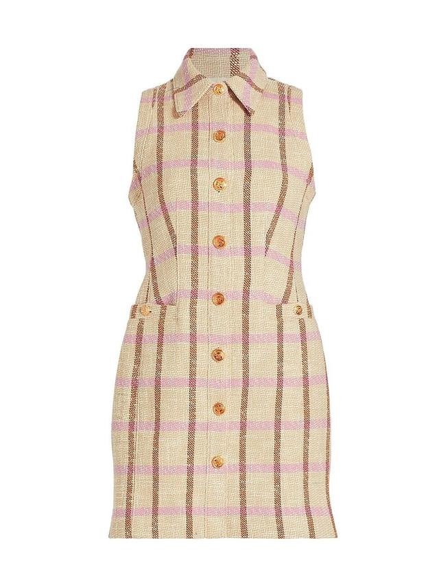 Womens Sophia Tweed Shirtdress Product Image