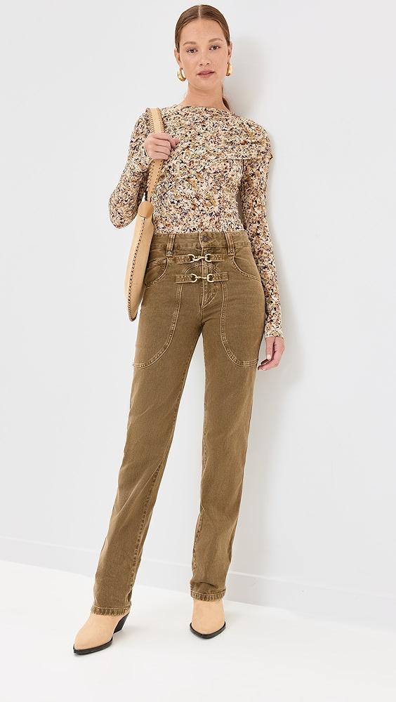 Isabel Marant Asna Blouse | Shopbop Product Image