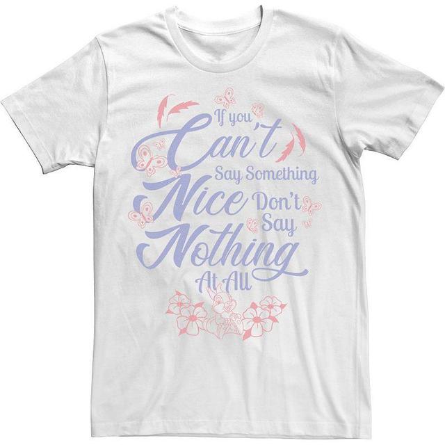 Disneys Bambi If You Cant Say Something Nice Quote Mens Tee Product Image