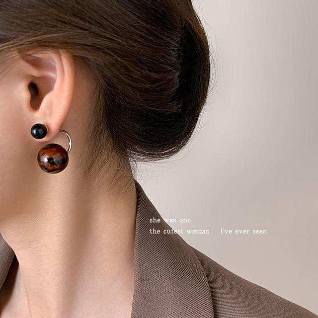 Bead Resin Alloy Ear Jacket Product Image