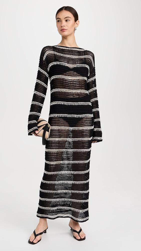 FAITHFULL THE BRAND Jesolo Crochet Dress | Shopbop Product Image